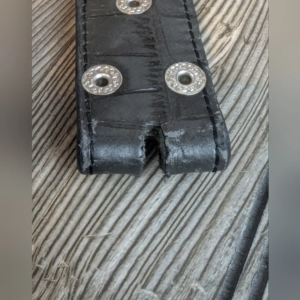 Nocona Bling Chevron Belt (Brand Is A Guess) - Picture 5 of 9